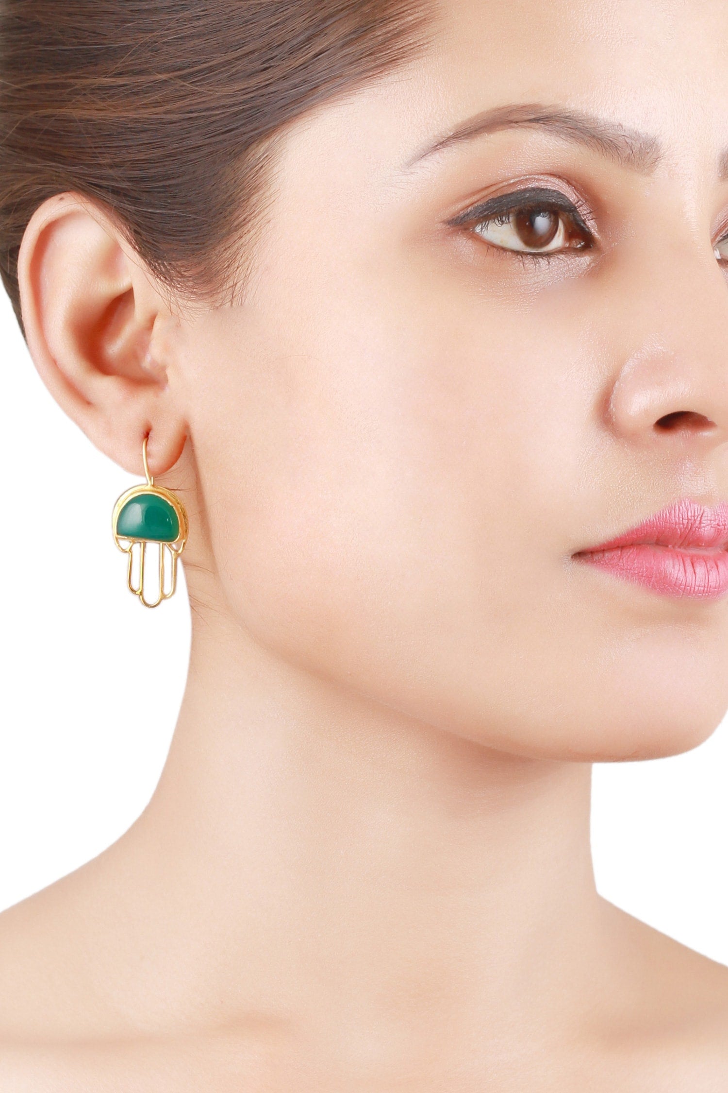 Stone Handcrafted Earrings 