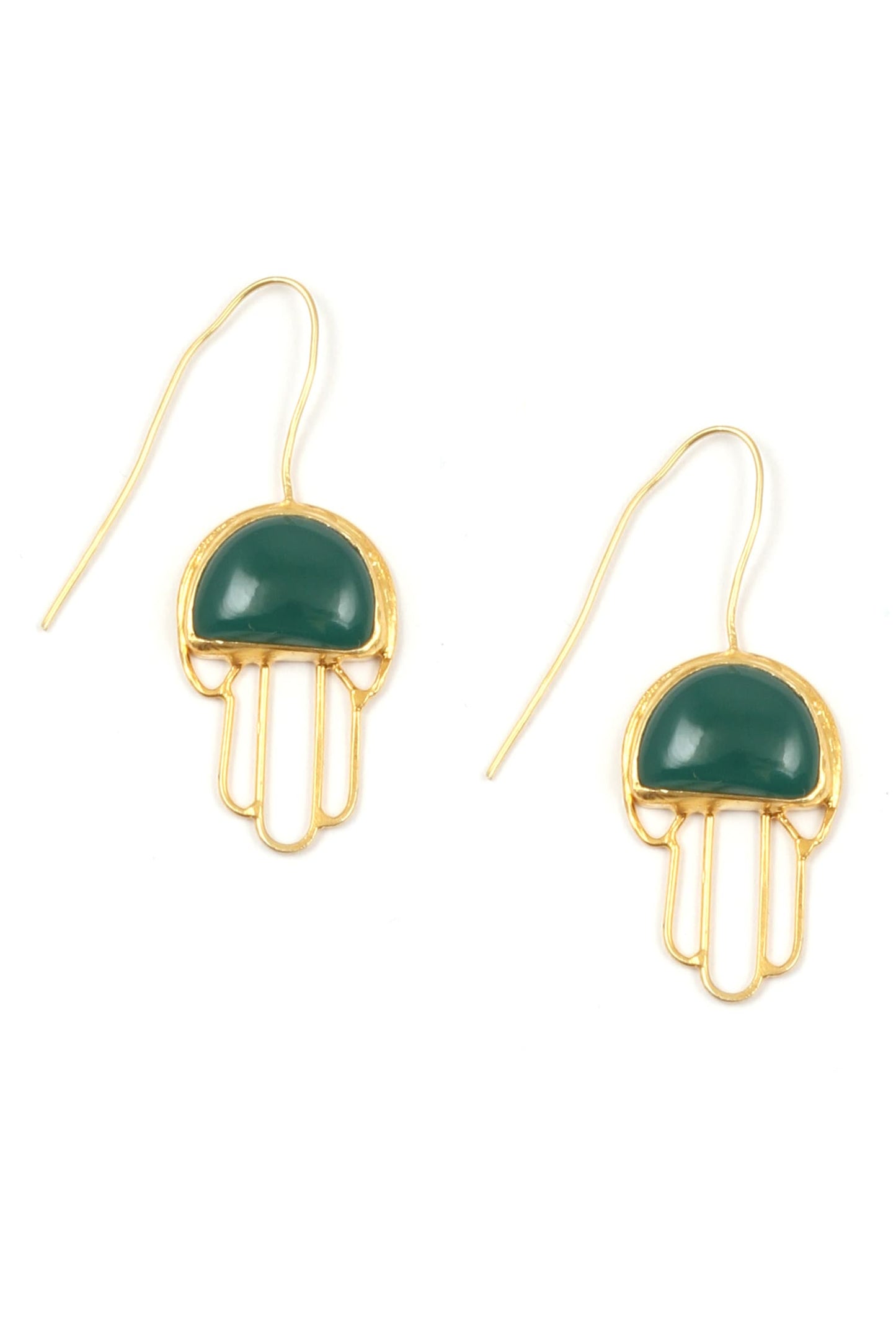 Stone Handcrafted Earrings 
