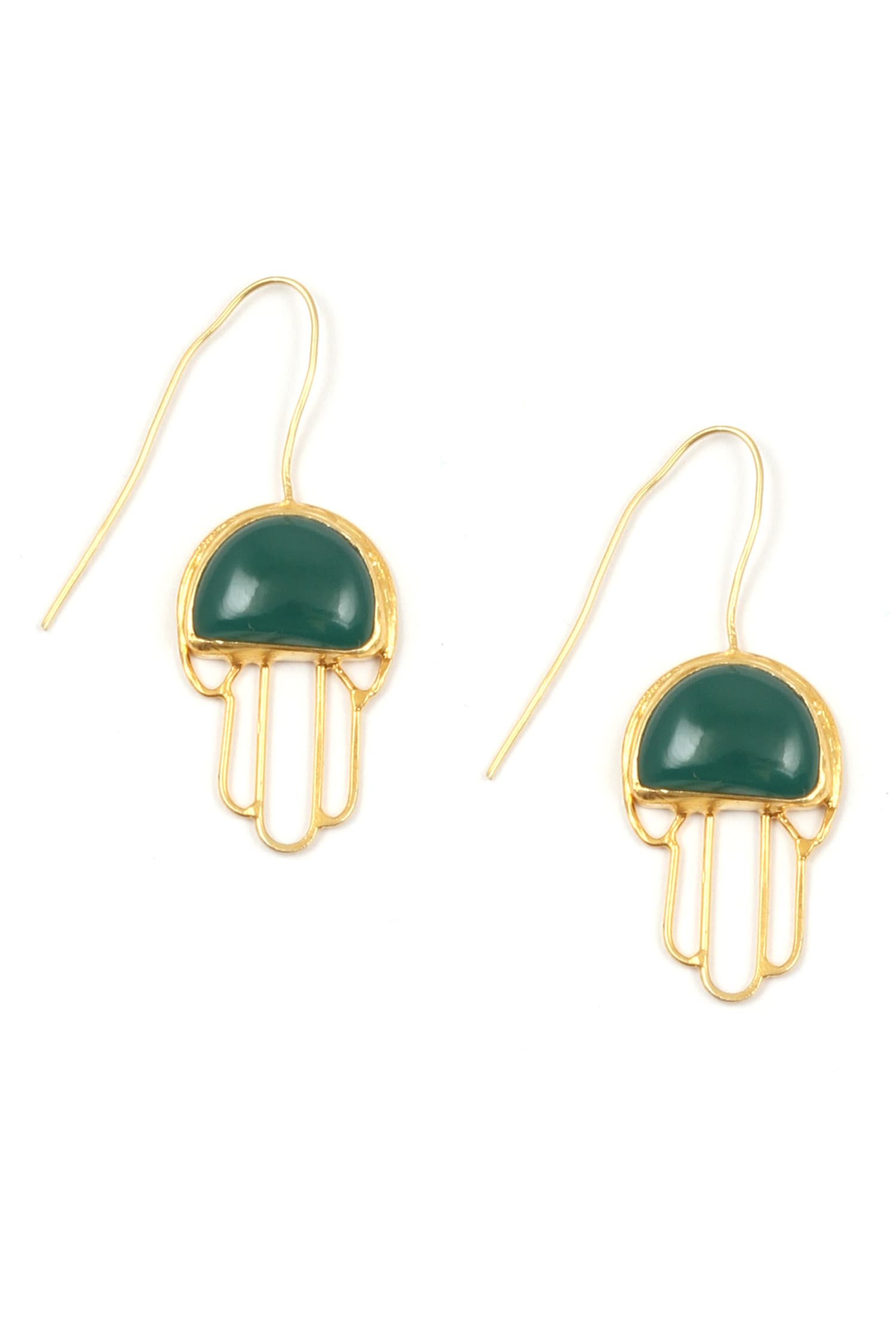 Stone Handcrafted Earrings 