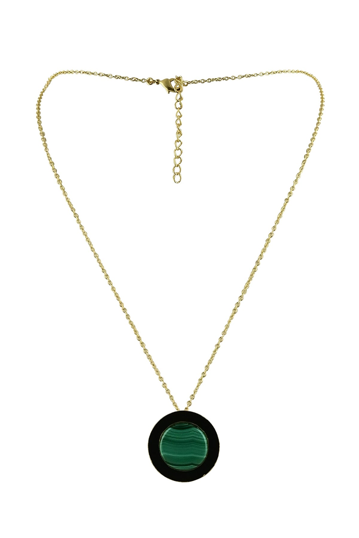 Alyssa Stone Embellished Pendant Necklace 
