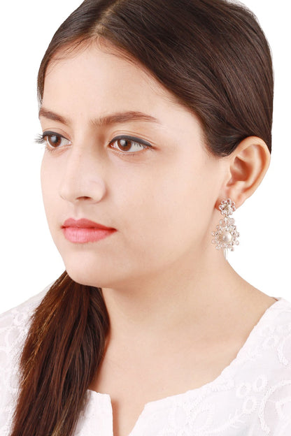Floral Drop Earrings 