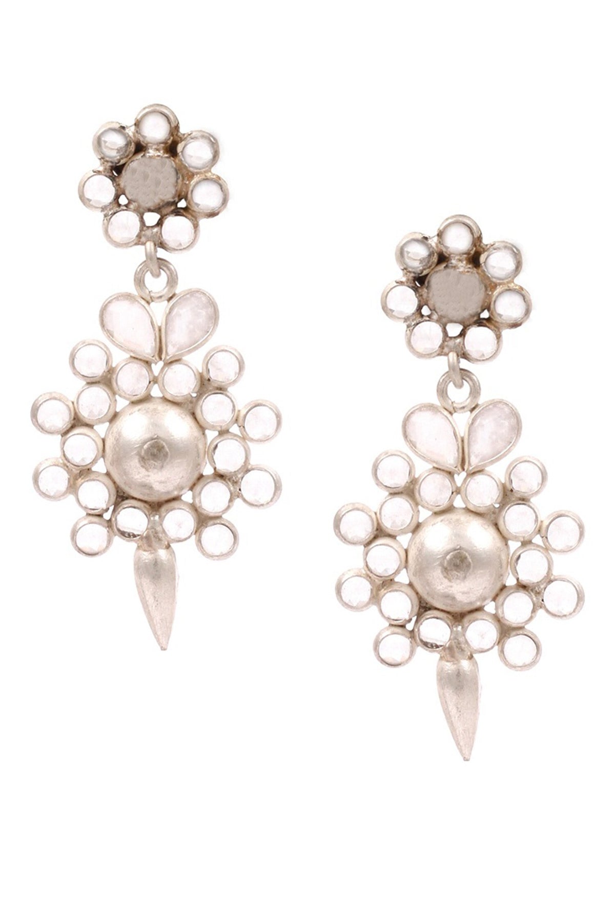 Floral Drop Earrings 
