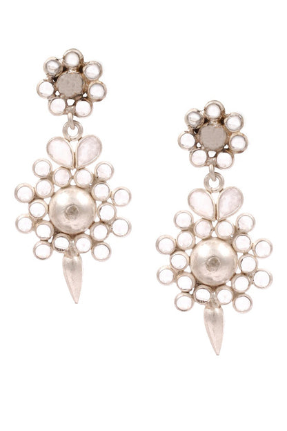 Floral Drop Earrings 