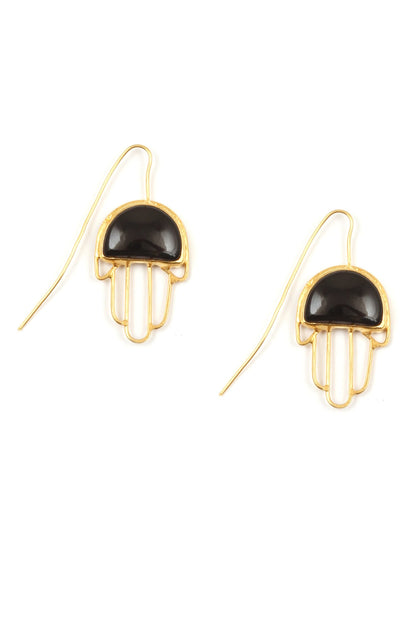 Stone Handcrafted Earrings 
