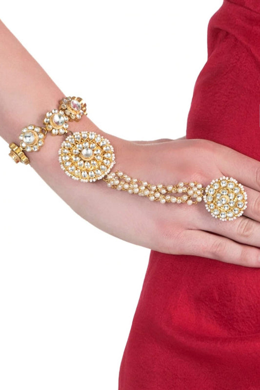 Floral Stone Hathphool - Single Pc 