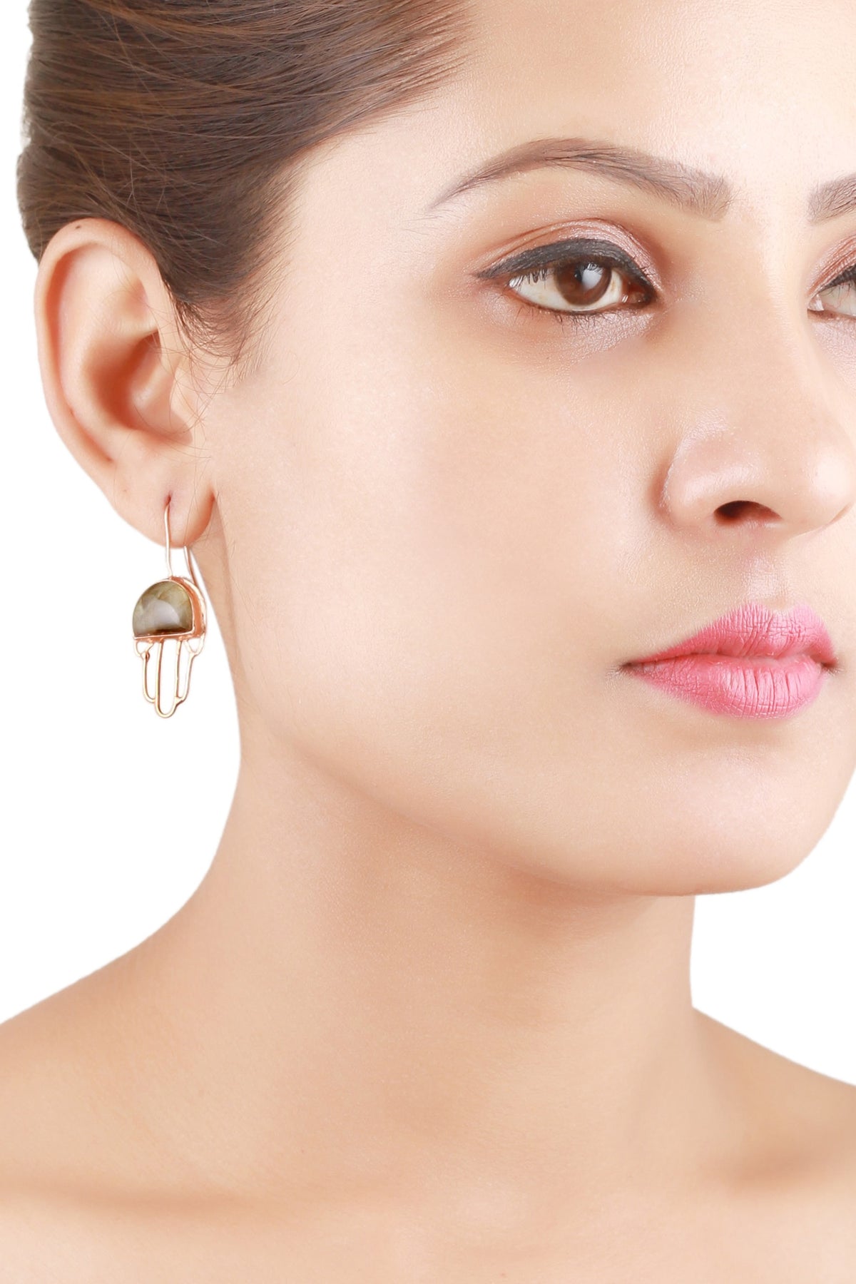 Stone Encrusted Earrings 