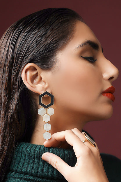 Evelyn Tiered Earrings 
