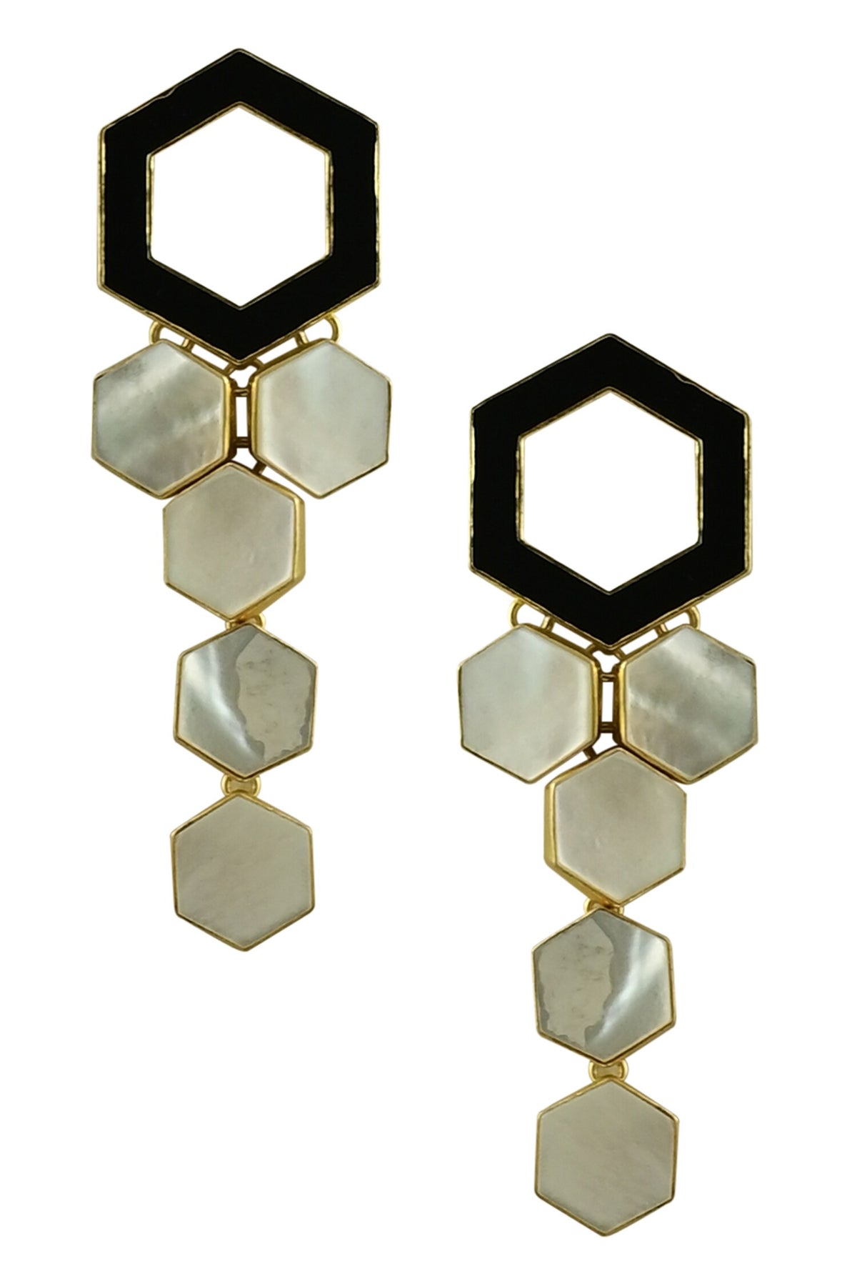 Evelyn Tiered Earrings 