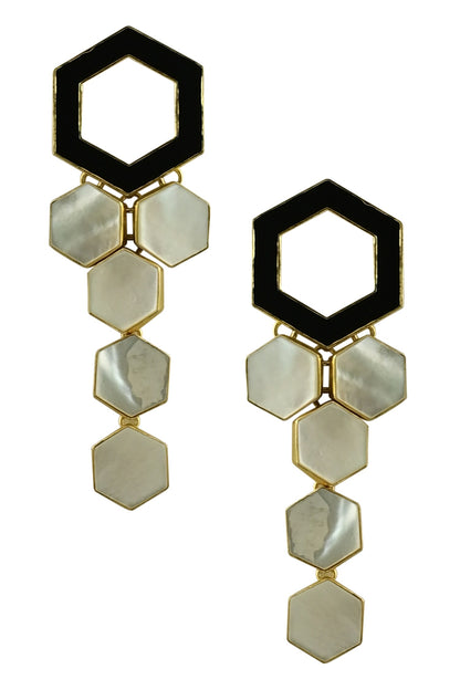 Evelyn Tiered Earrings 