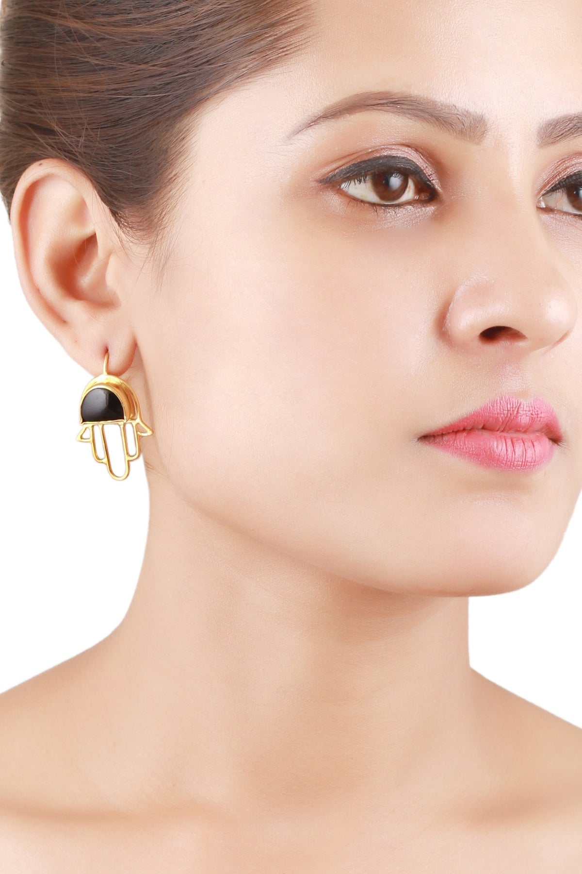 Stone Encrusted Earrings 