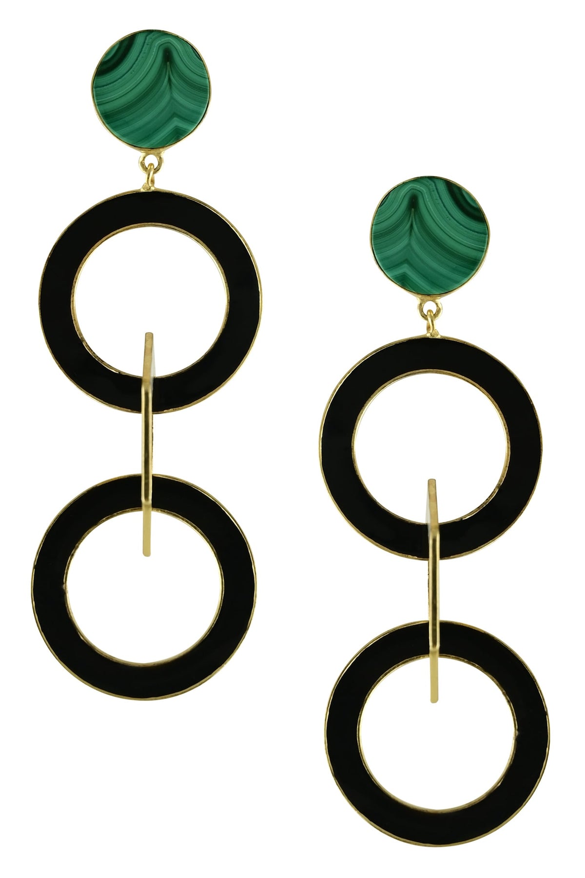 Adeine Chain Link Earrings 