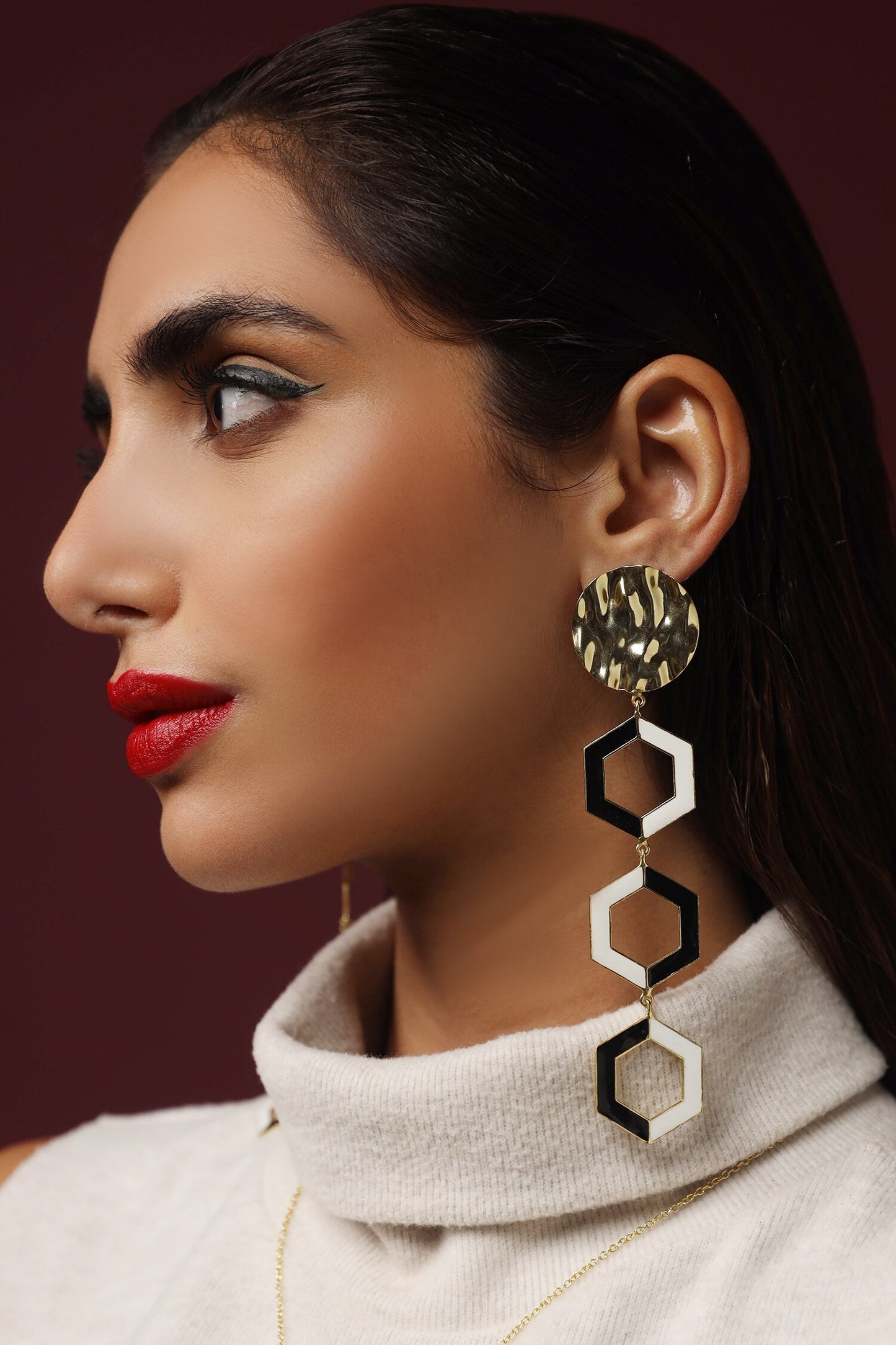 Adara Long Earrings 