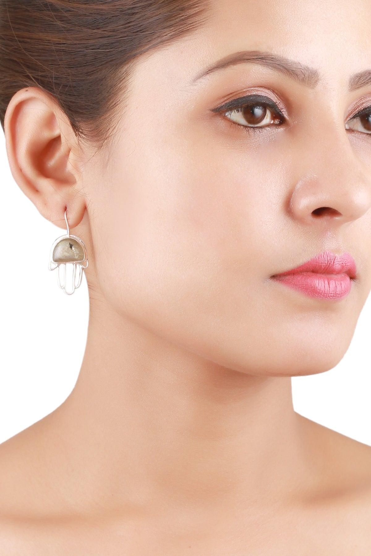 Stone Encrusted Earrings 