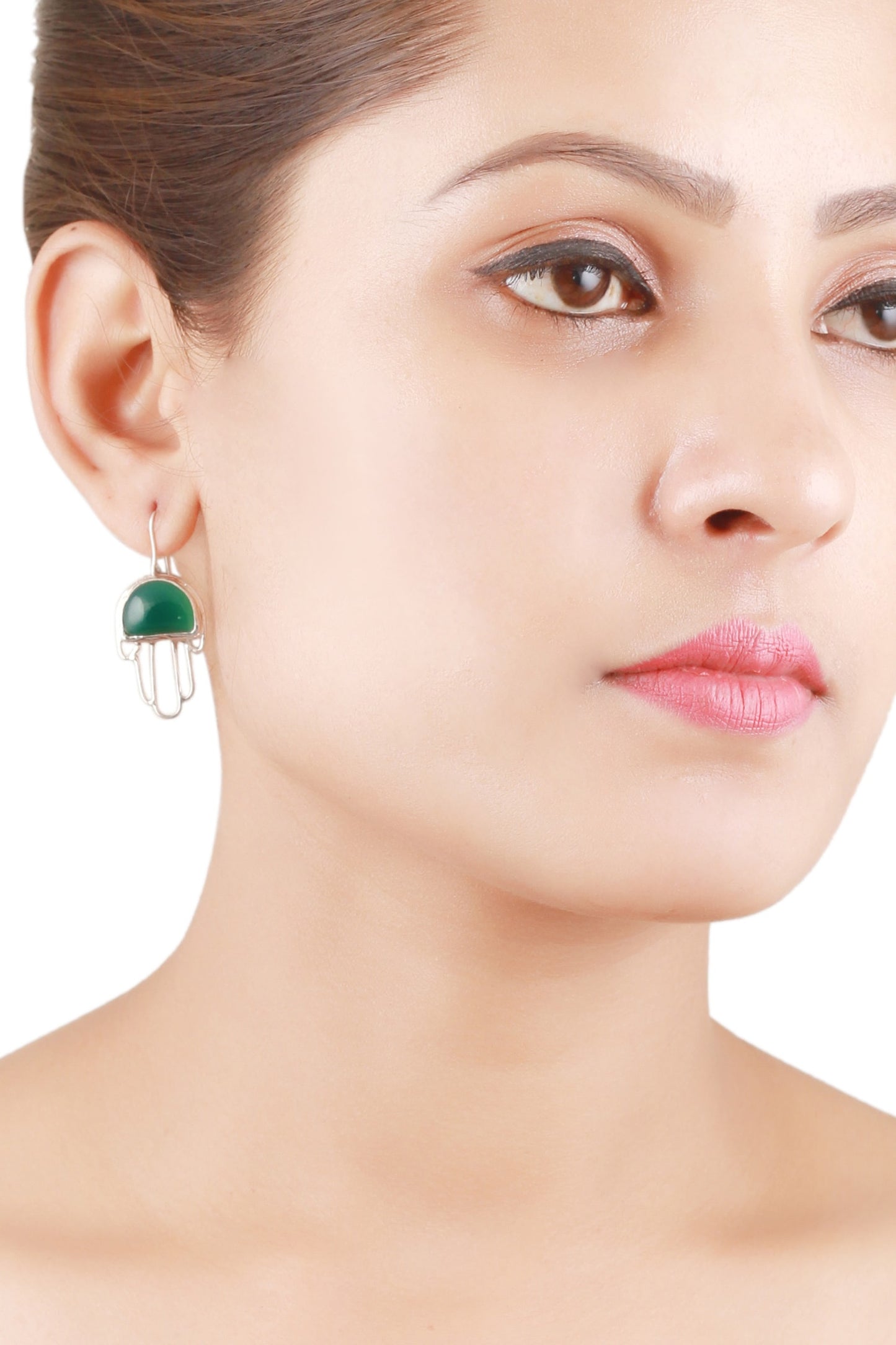 Stone Encrusted Earrings 