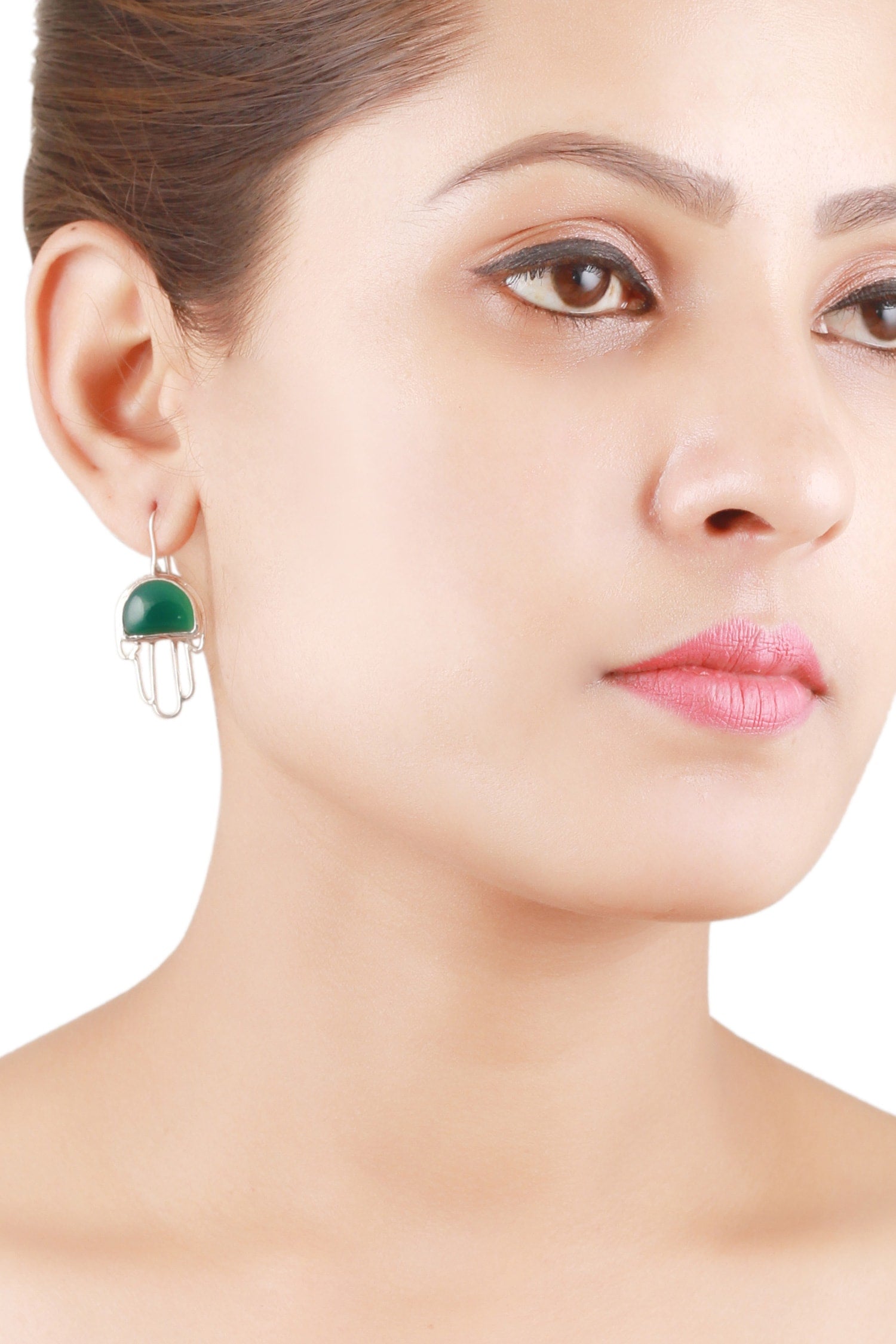 Stone Encrusted Earrings 