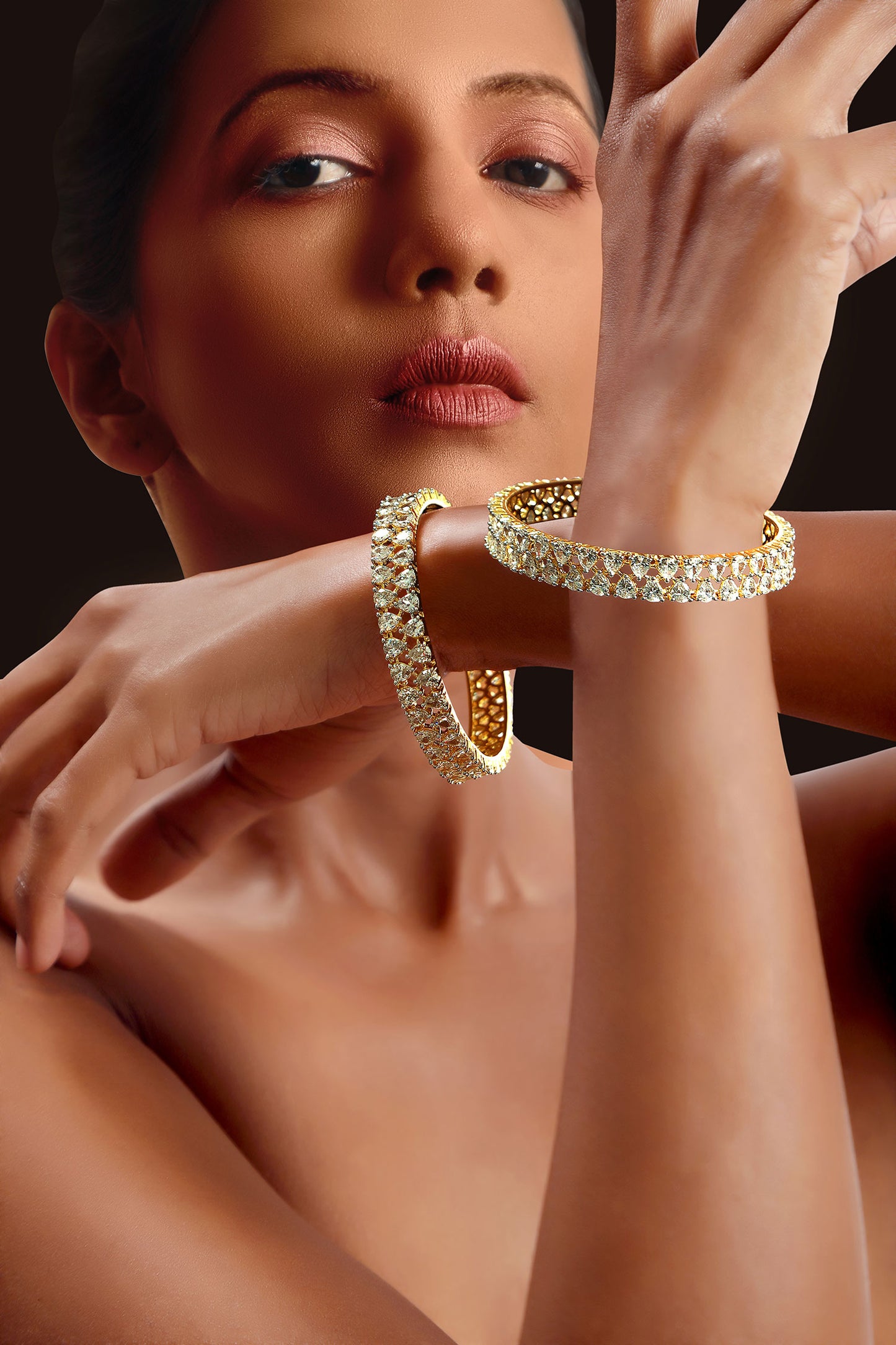 Embellished Bangles - Set of 2 