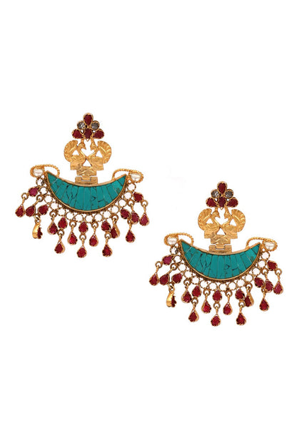 Peacock Top Chandbalis 