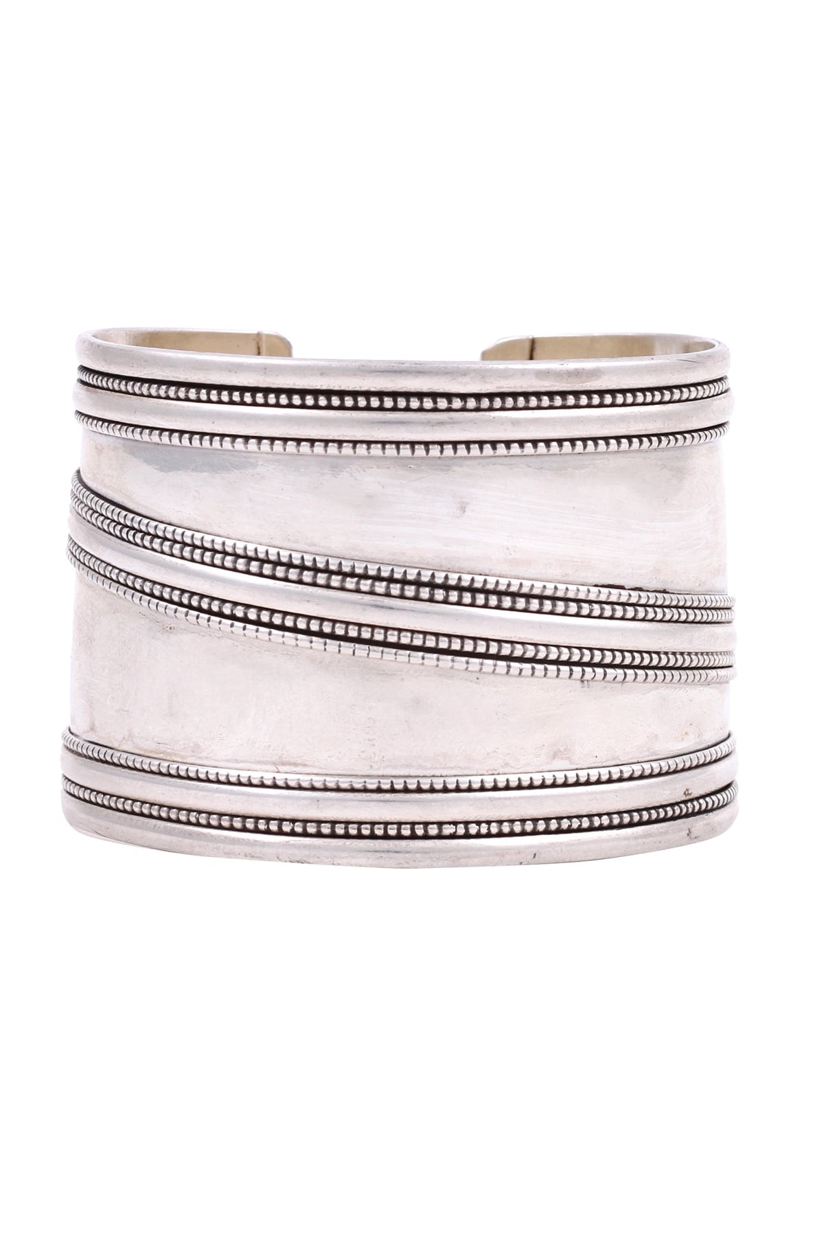 Silver Carved Handcrafted Bracelet 