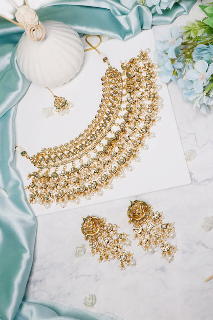 Multi Chand Choker Set 