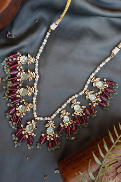 Mint & Pink Necklace 