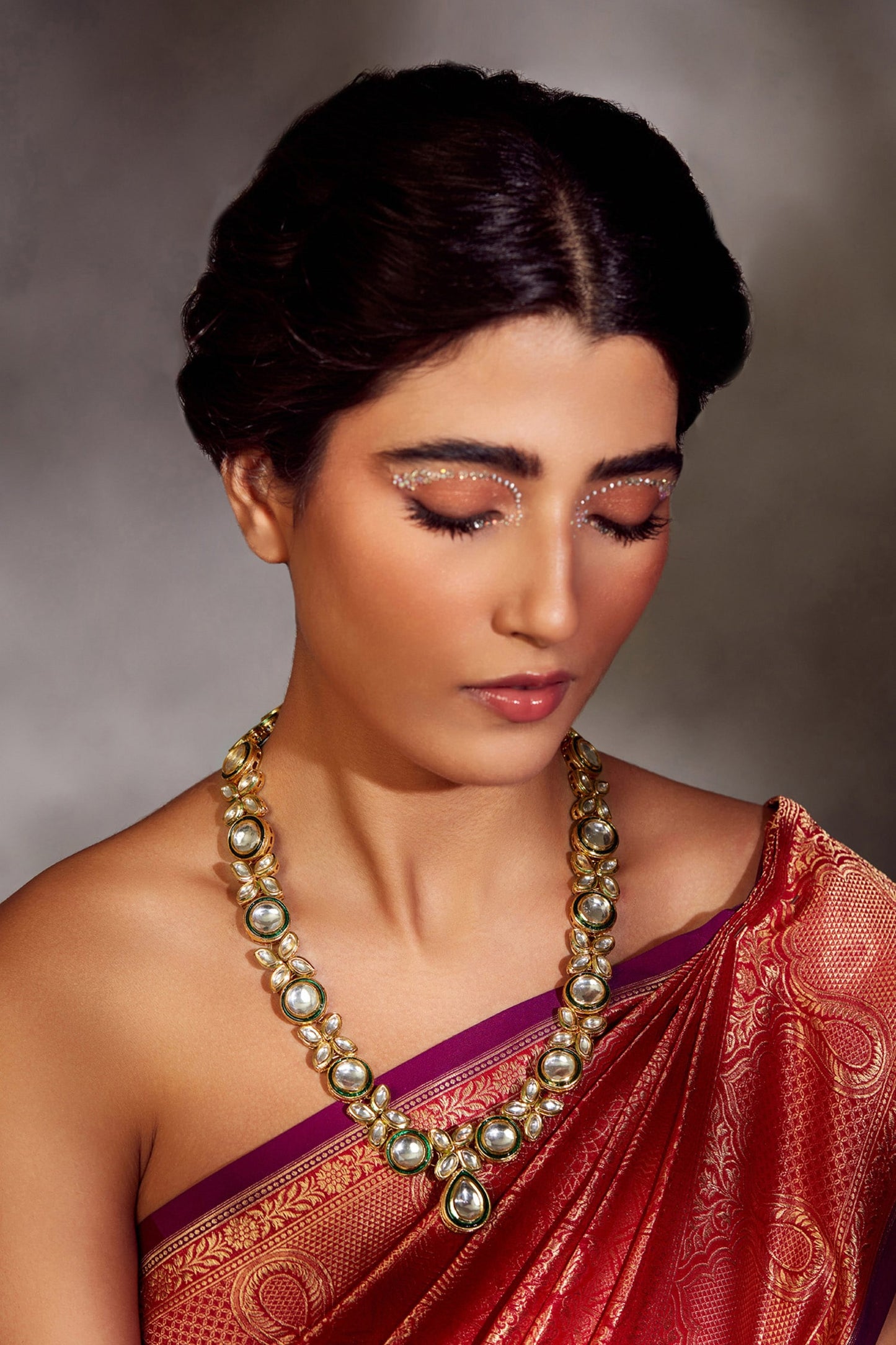 Polki Embellished Necklace 