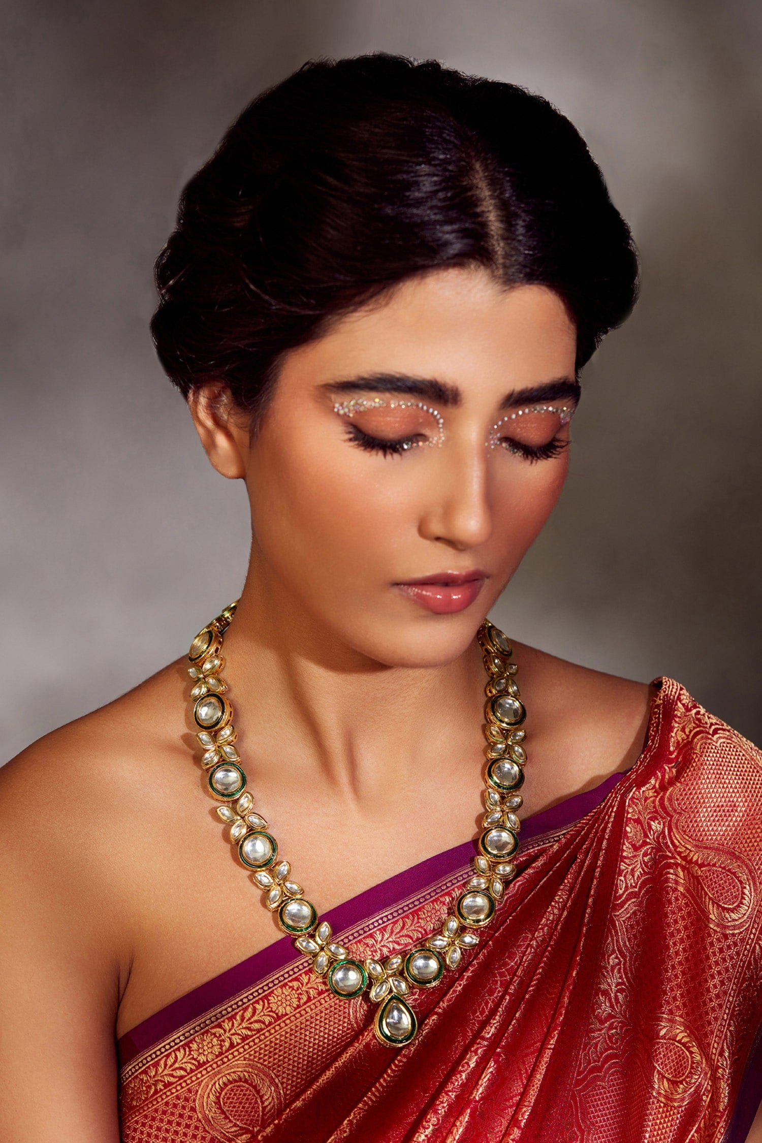 Polki Embellished Necklace 