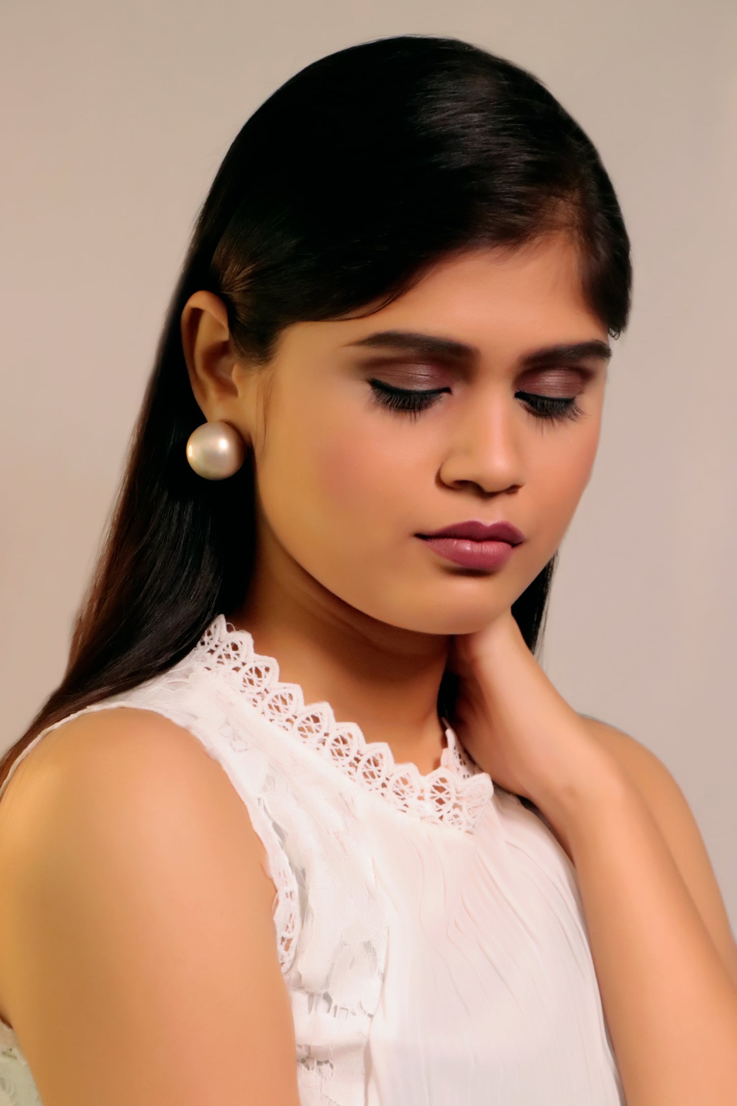 Pearl Stud Earrings 