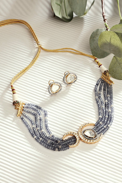 Half Moon Shaped Choker Set 