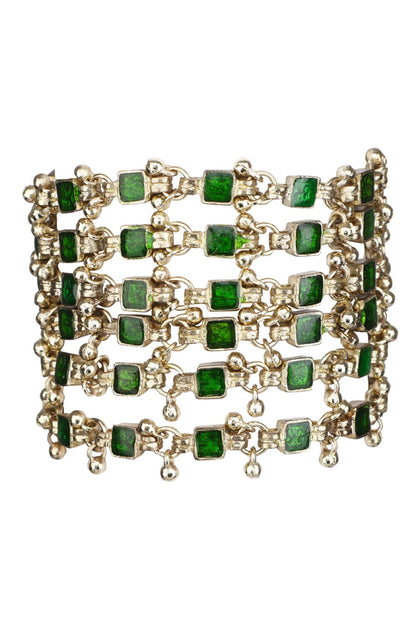 Glass Enamel Ocean Bracelet 