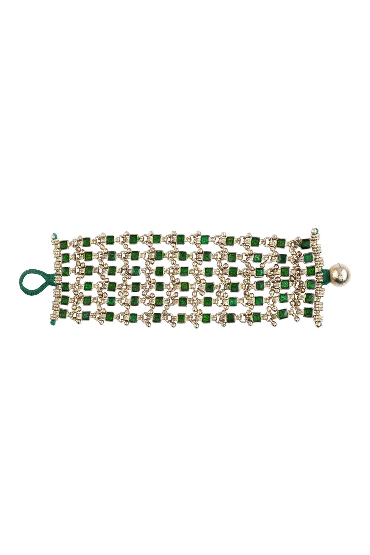 Glass Enamel Ocean Bracelet 