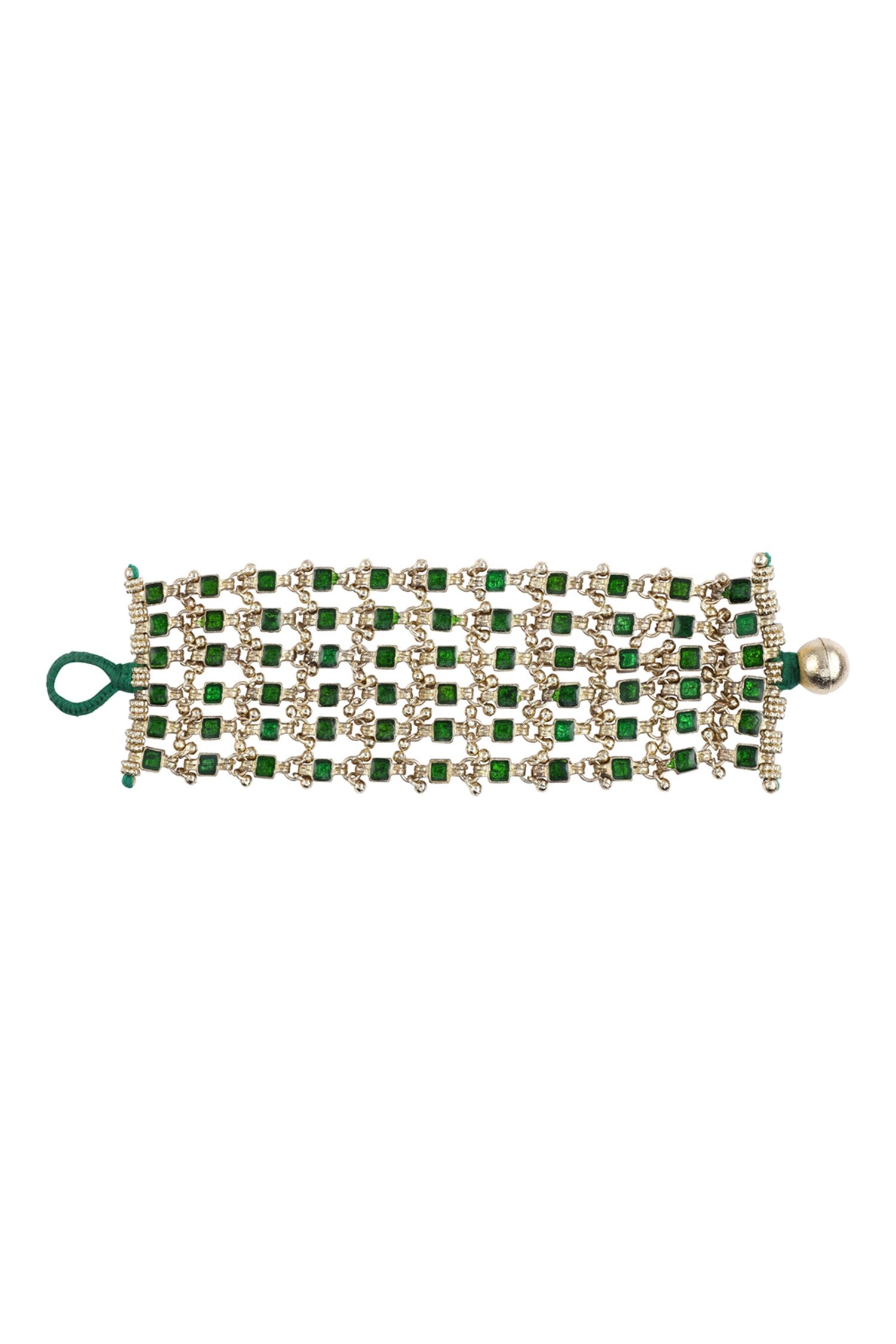 Glass Enamel Ocean Bracelet 