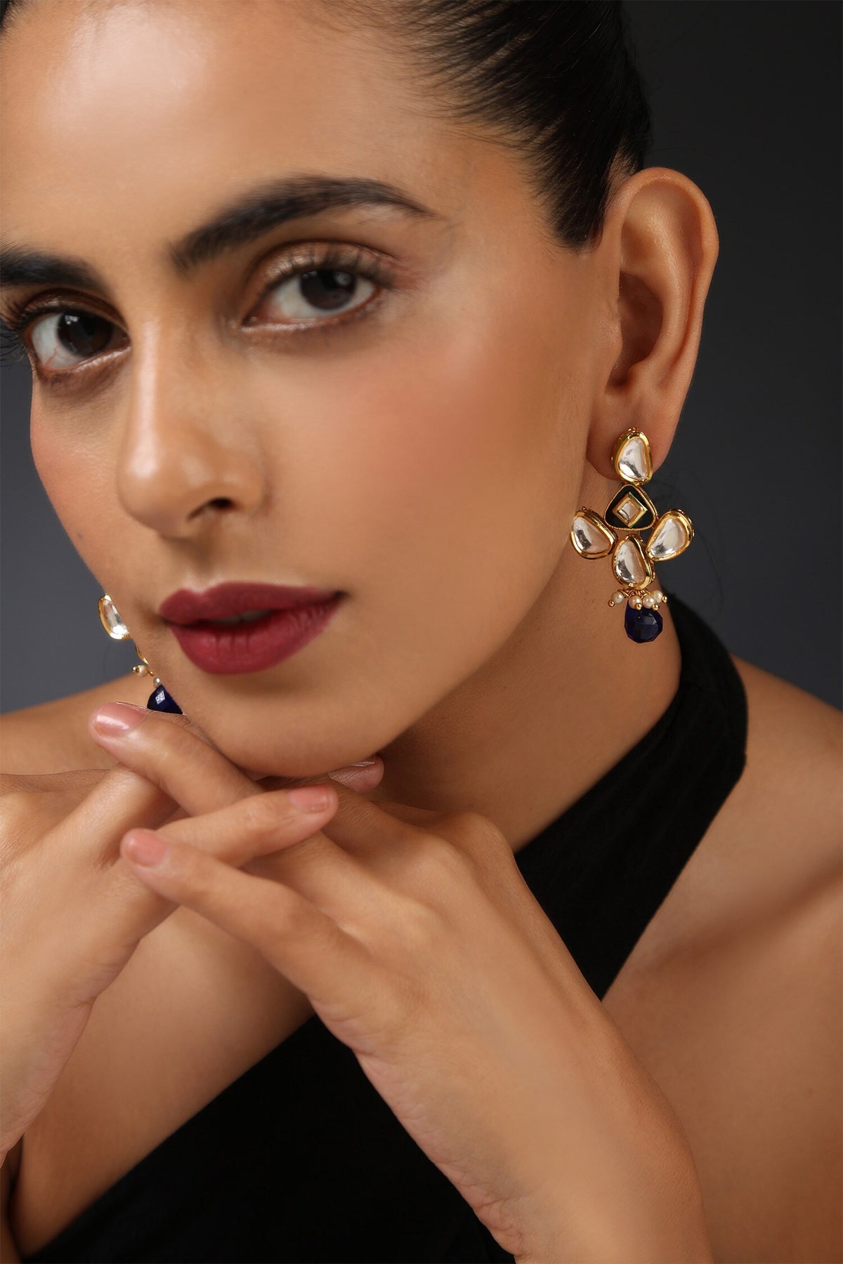Kundan Embellished Earrings 