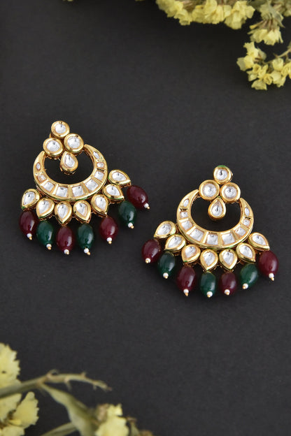 Drop Bead Embellished Chandbalis 
