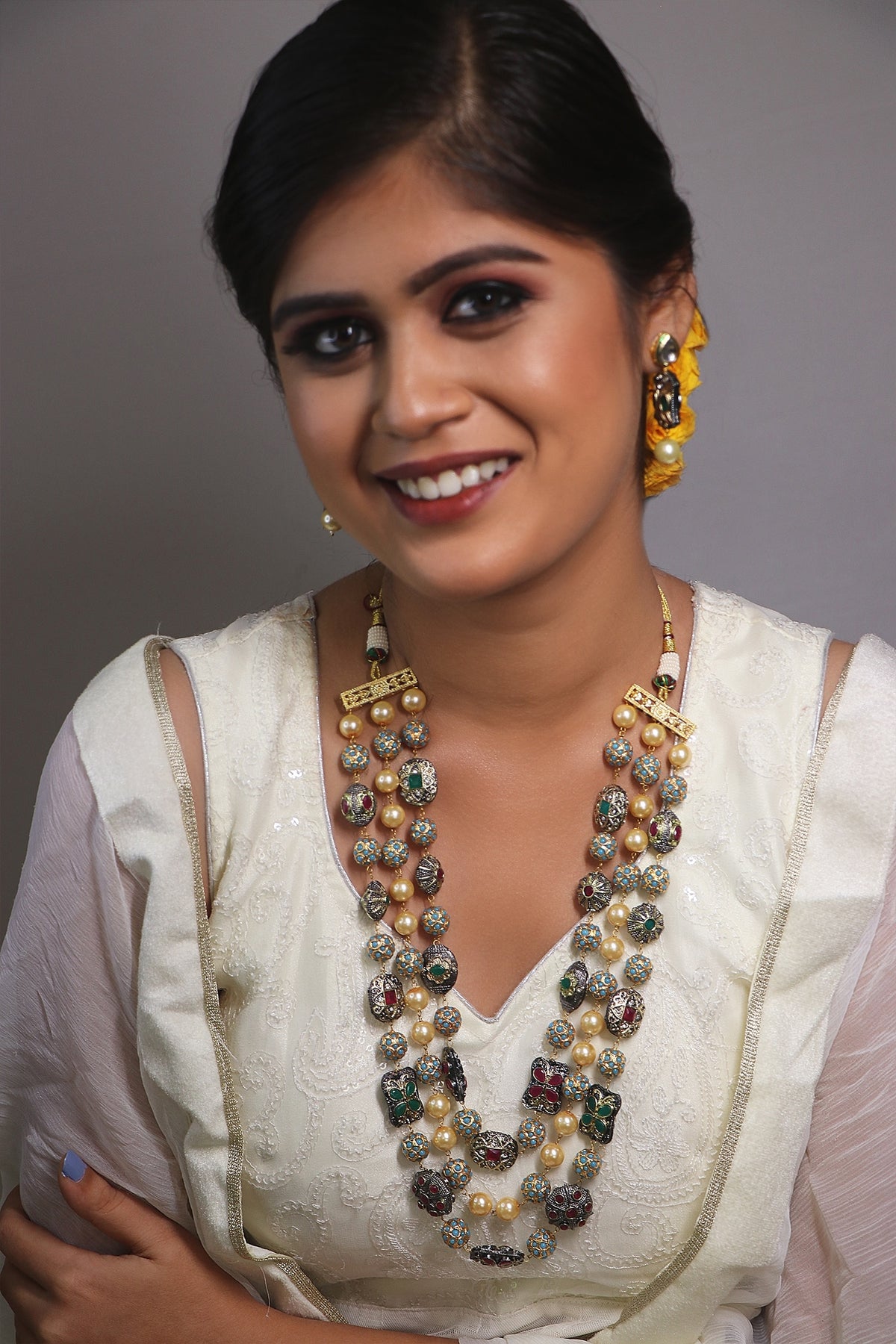 Layered Victorian Necklace Set 