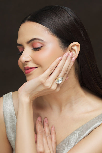 Pearl Shaped Ring 