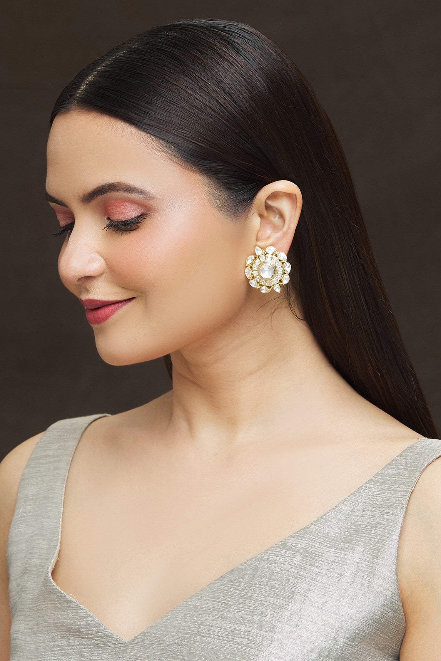 Geometric Embellished Studs 