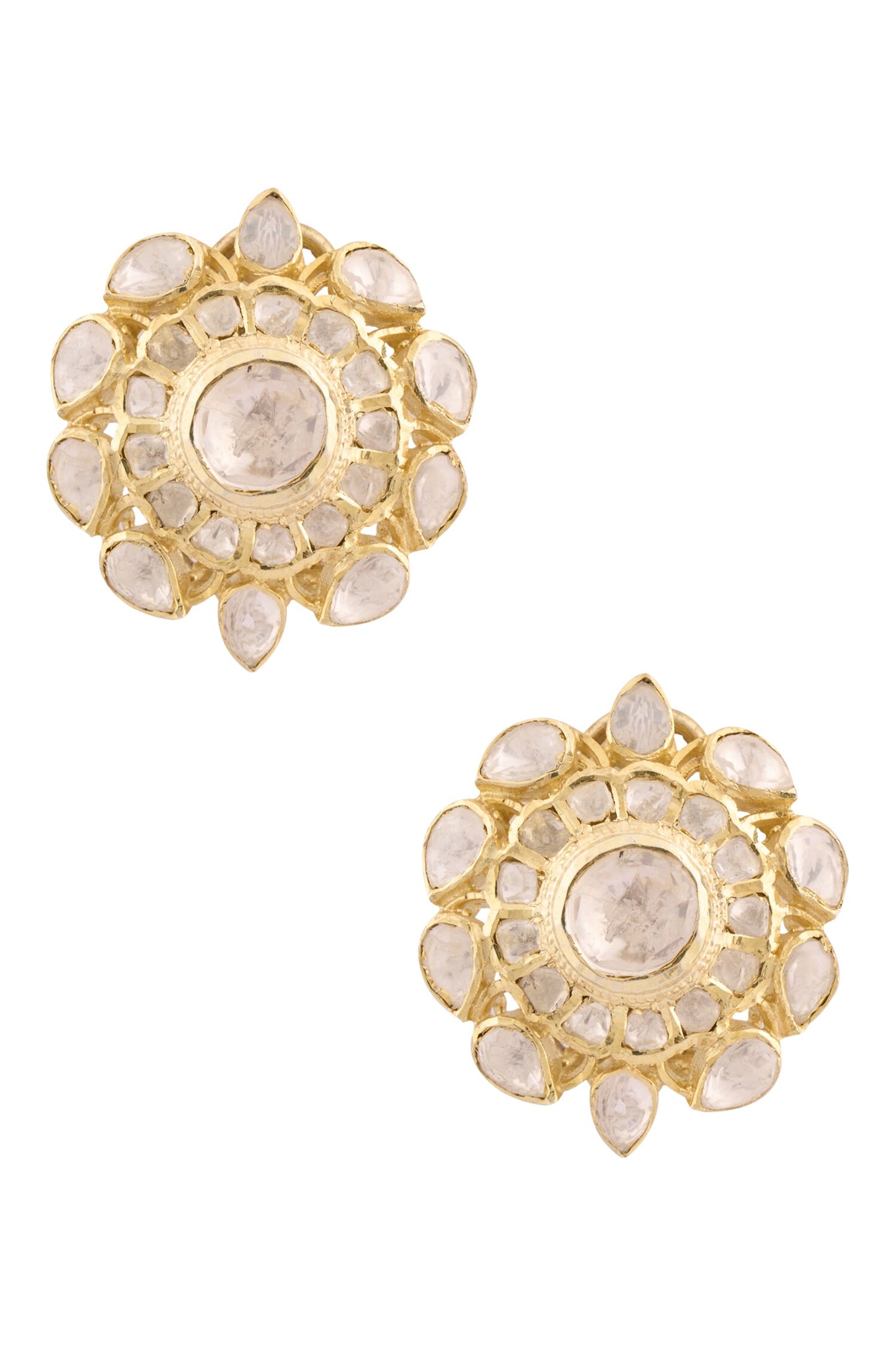 Geometric Embellished Studs 