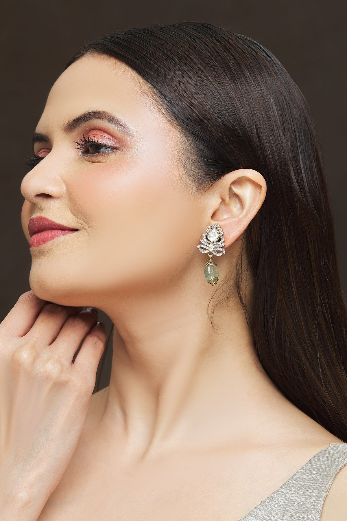 Polki Embellished Earrings 