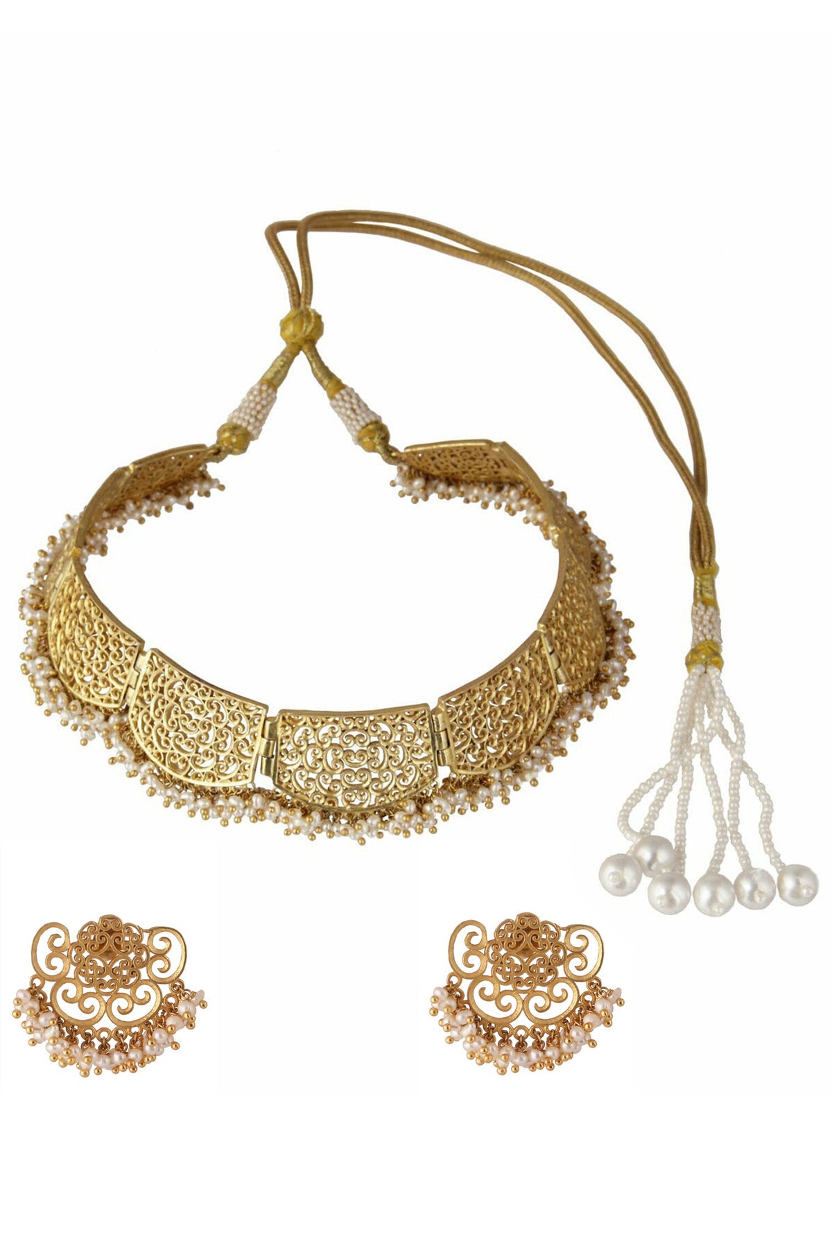 Cutwork Jewellery Set Gift Box 