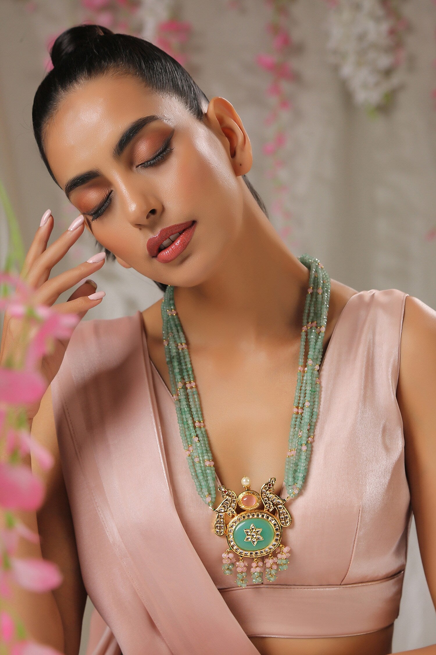 Kundan Long Necklace 