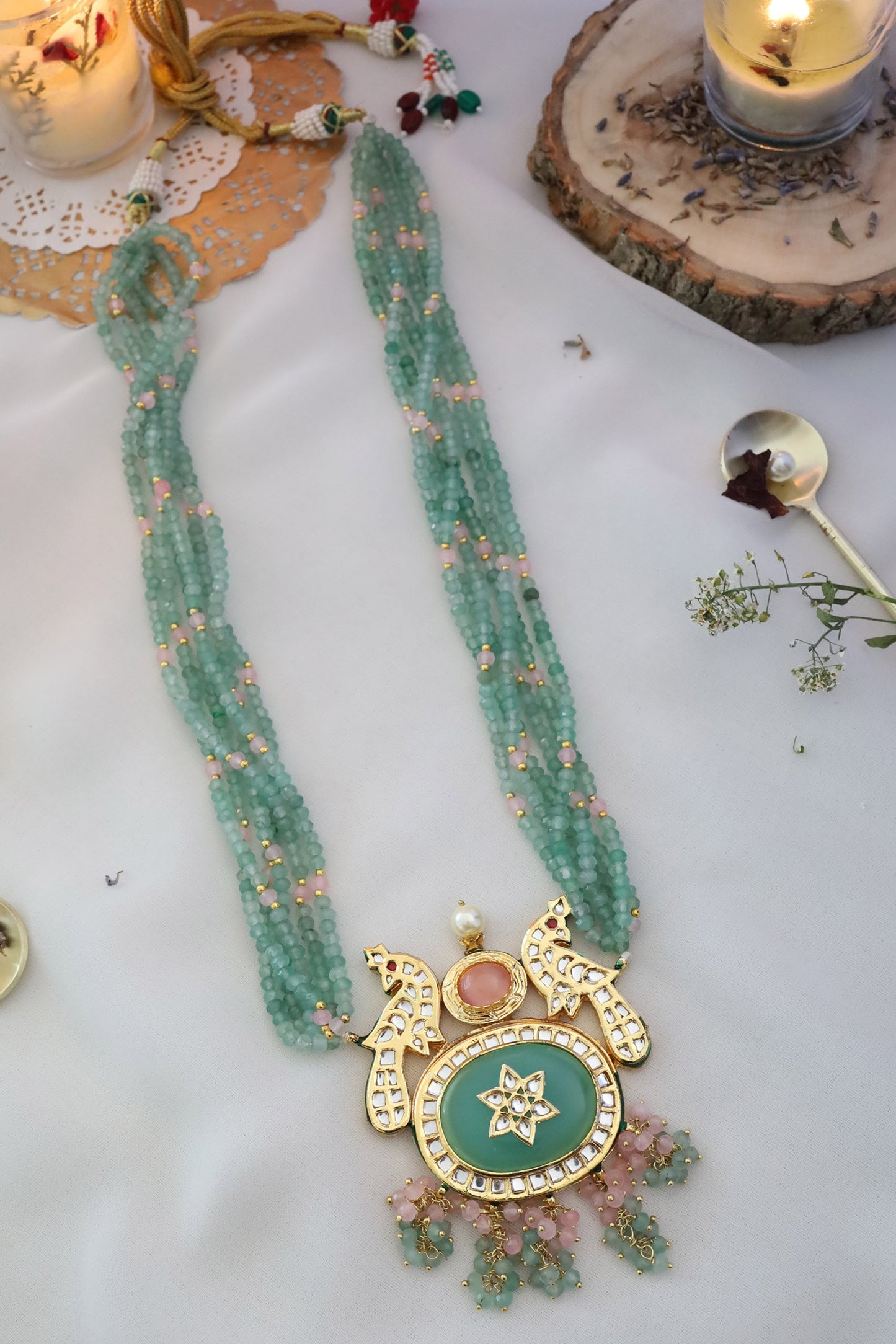 Kundan Long Necklace 