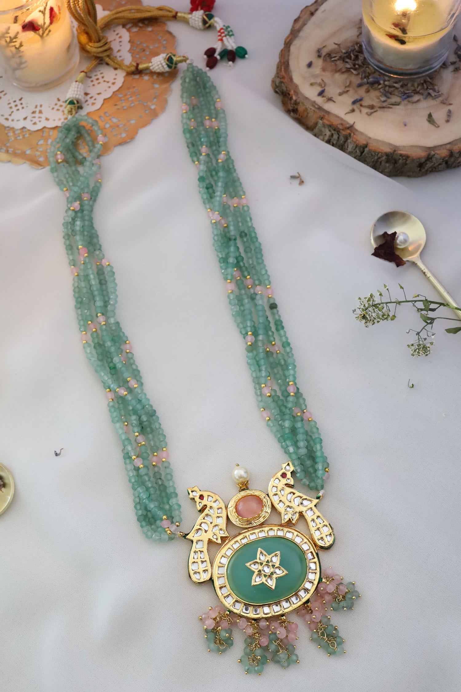Kundan Long Necklace 