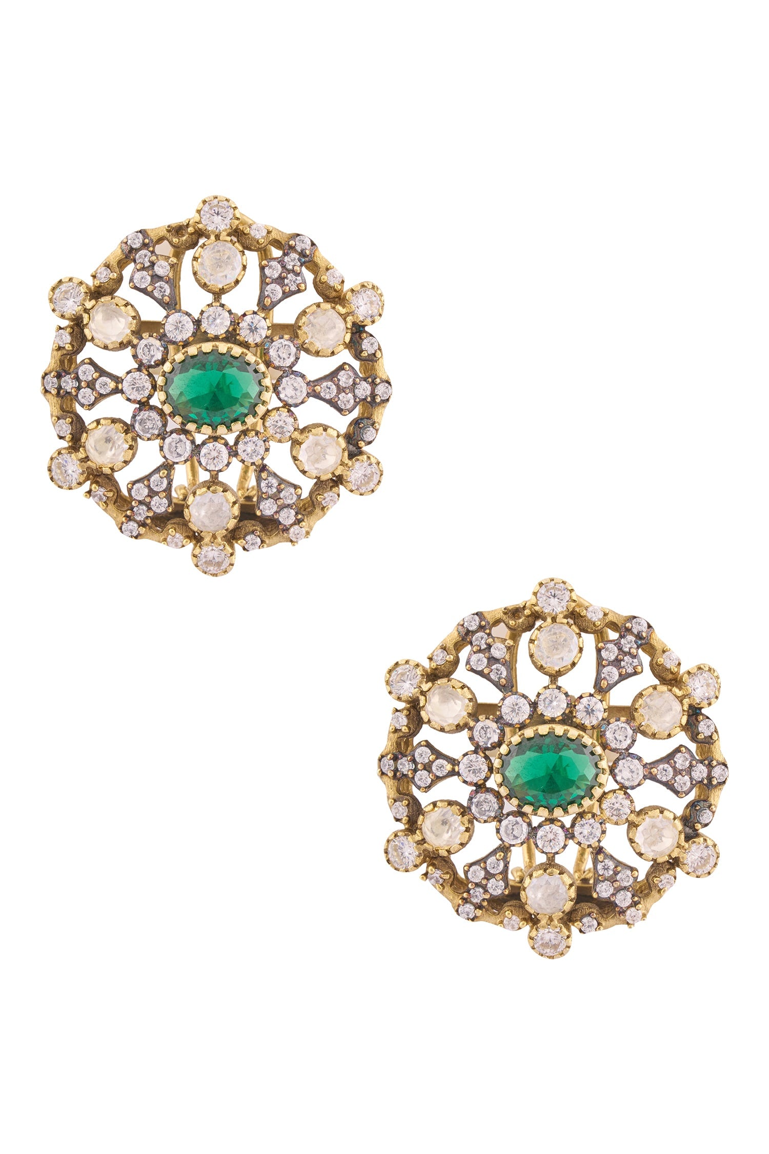 Stone Embellished Studs 