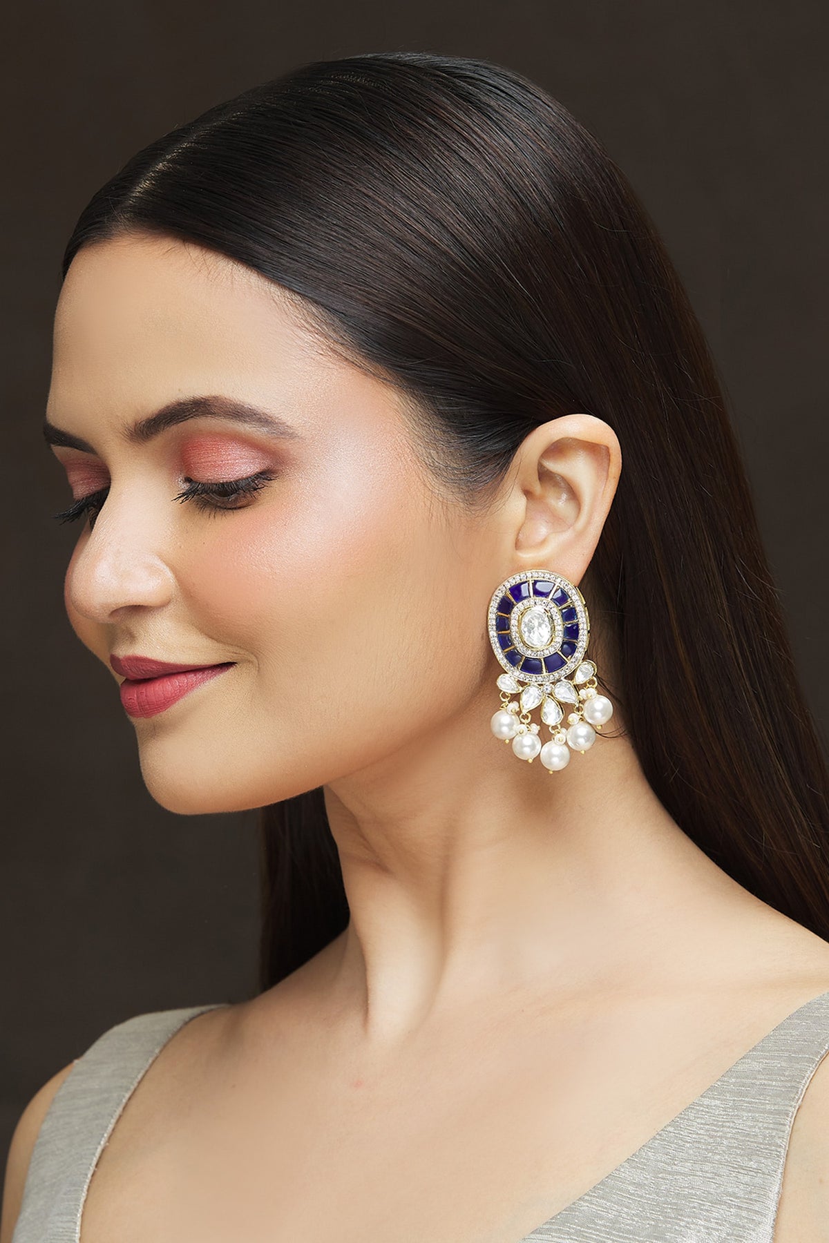 Stone Embellished Drops 