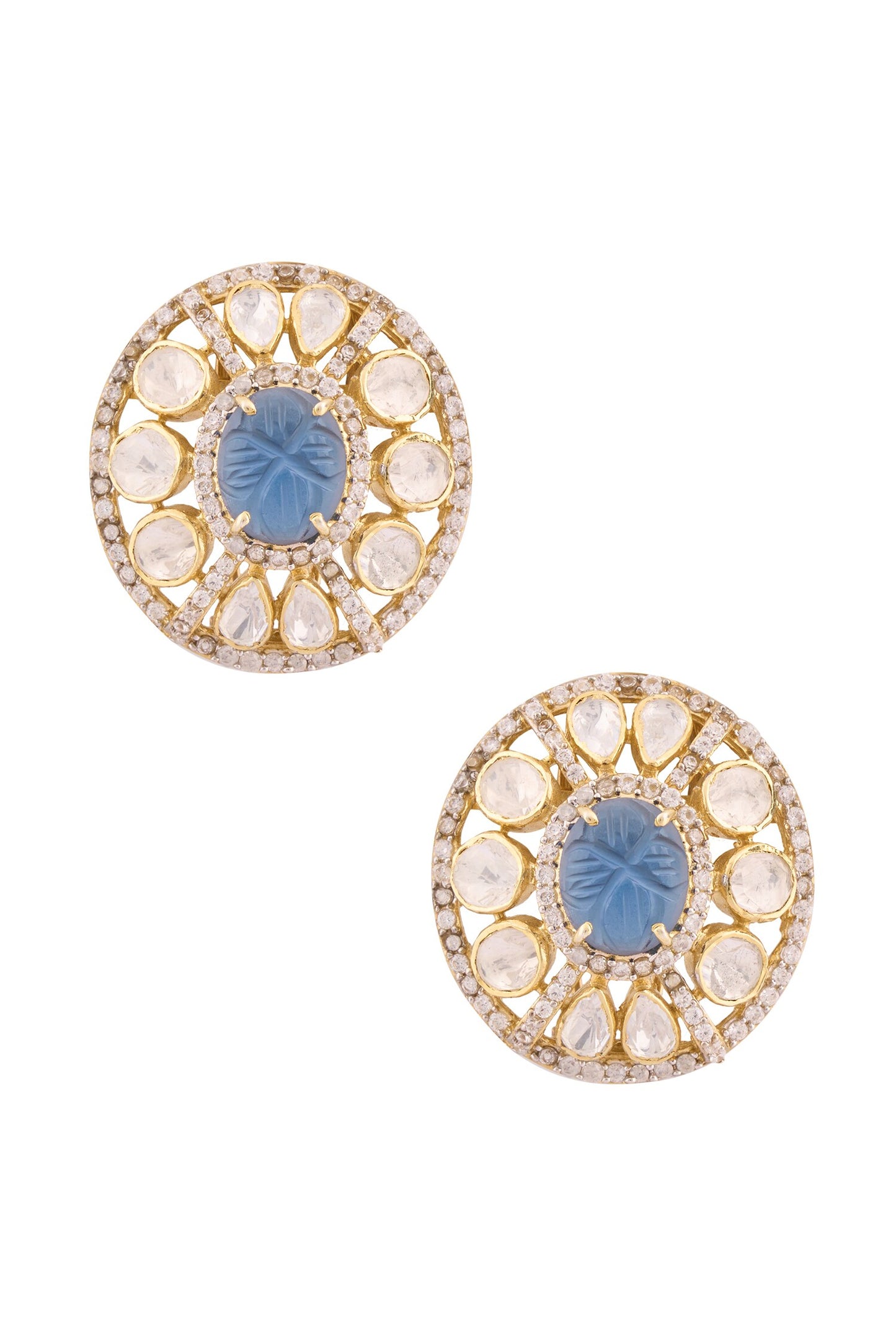 Polki Embellished Studs 