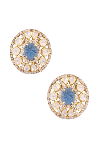 Polki Embellished Studs 