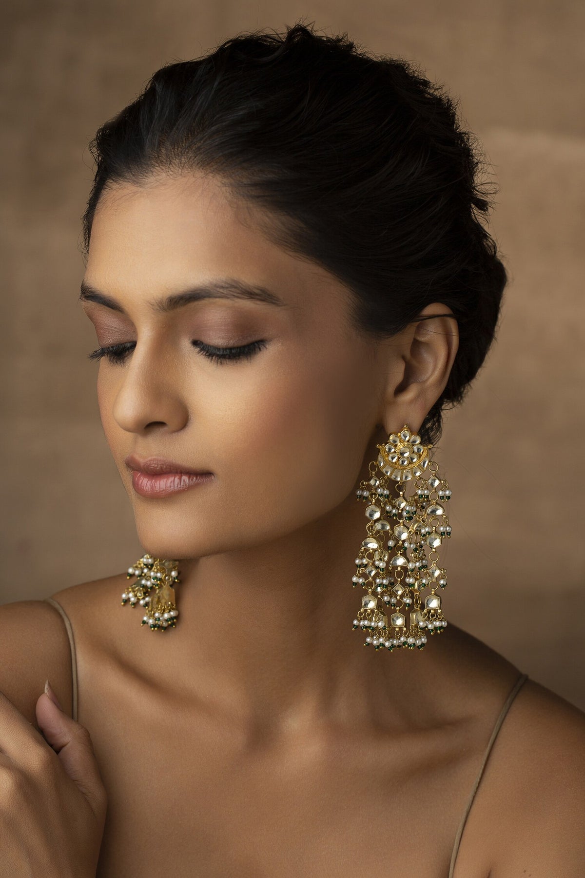 Kundan Embellished Earrings 