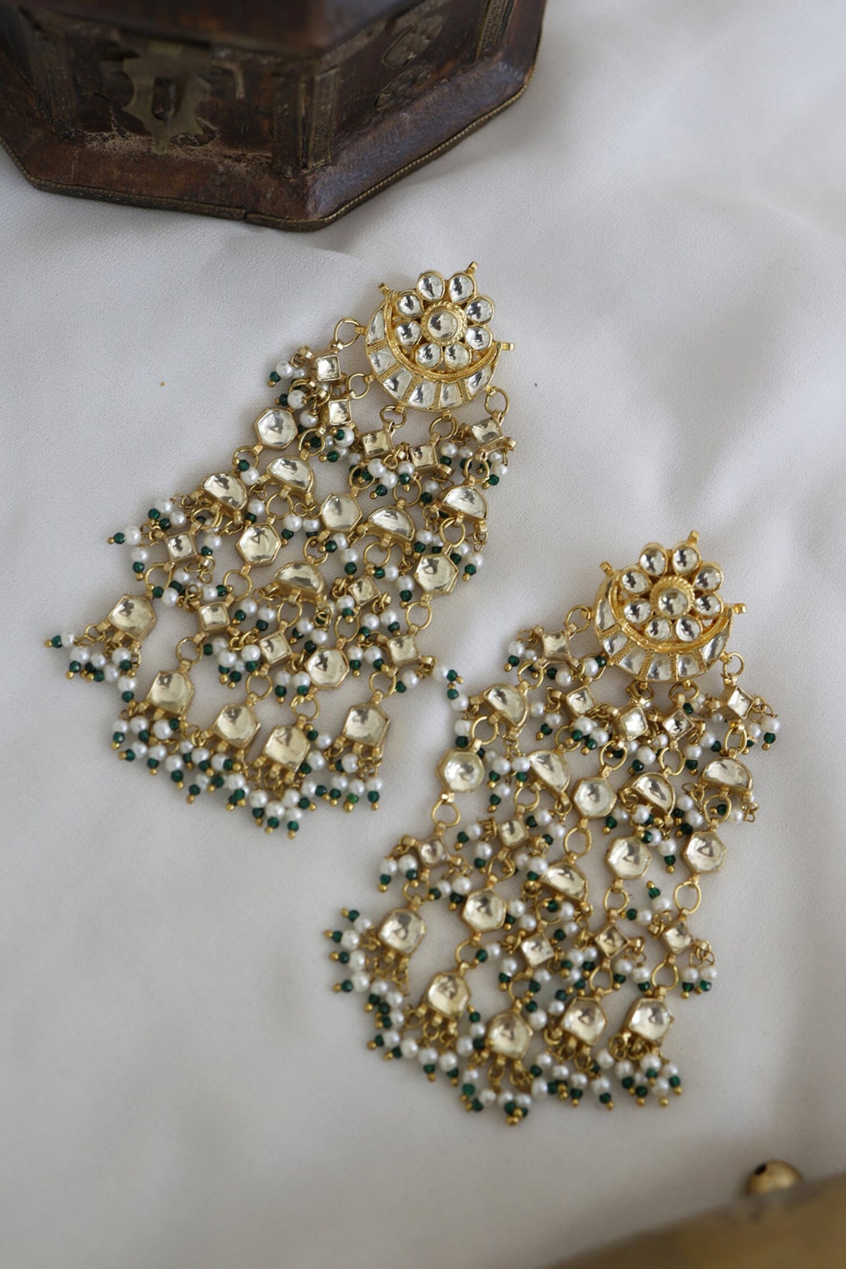 Kundan Embellished Earrings 