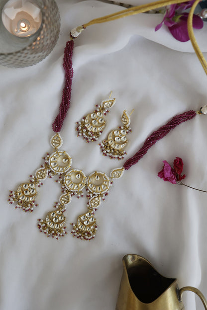 Kundan Necklace Set 