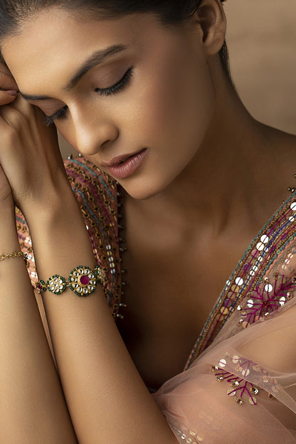 Floral Motif Bracelet
 